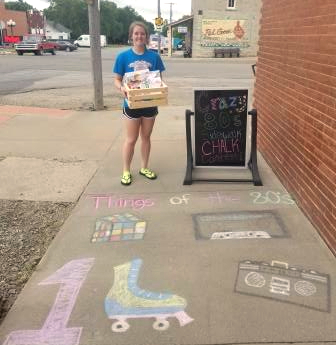 Lanie Sidewalk chalk 2018